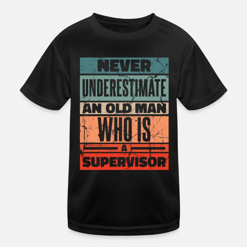Profession de superviseur T-shirt sport Enfant