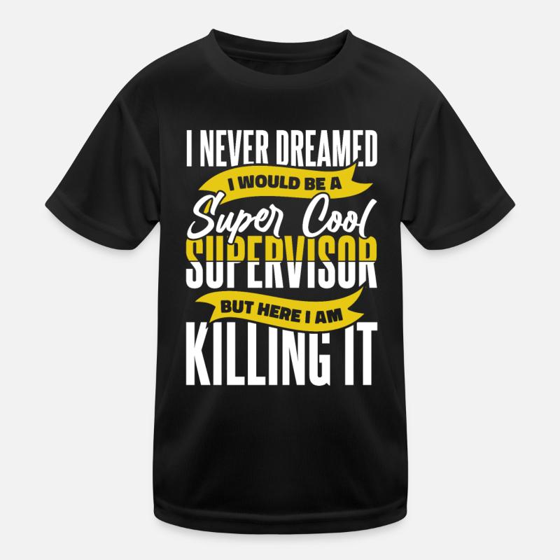 Supervisor profession Kids Functional T-Shirt