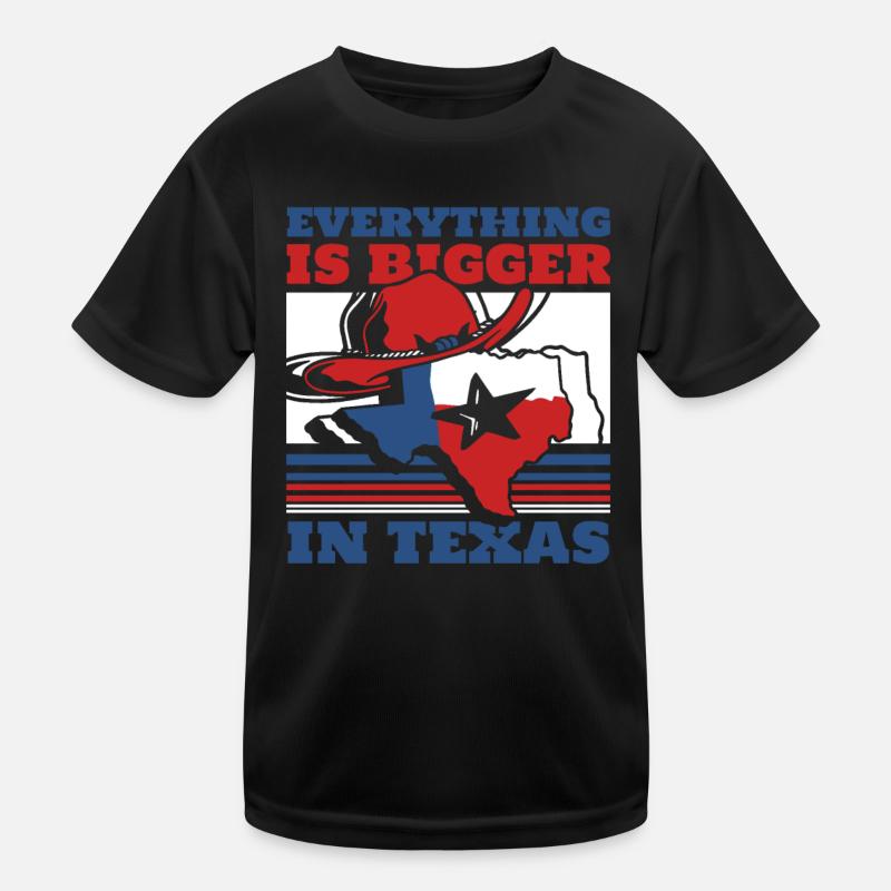 Texans de l’État du Texas T-shirt sport Enfant