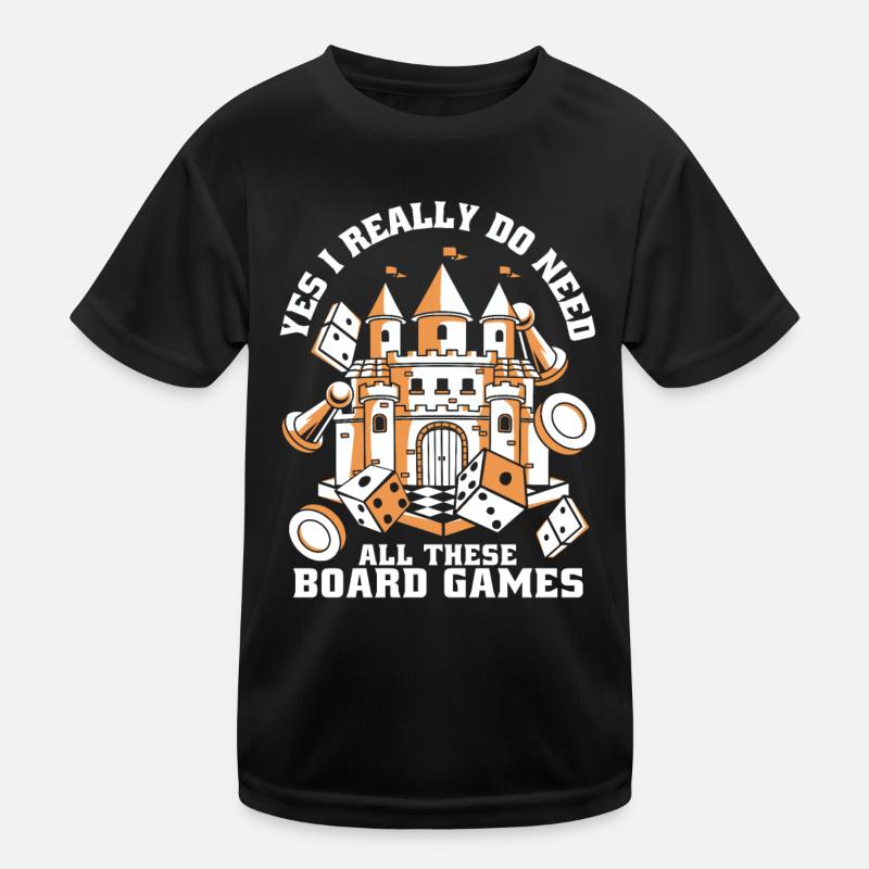 Board Game Board Games Board Games Kids Functional T-Shirt