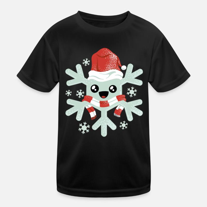 Flocon de neige Flocons de neige Neige de Noël T-shirt sport Enfant