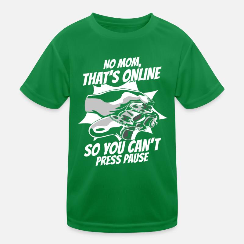 Gamer Gaming Video Games Console Controller Kids Functional T-Shirt