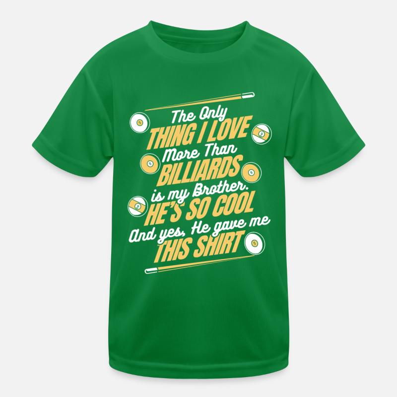 Piscine de billard T-shirt sport Enfant