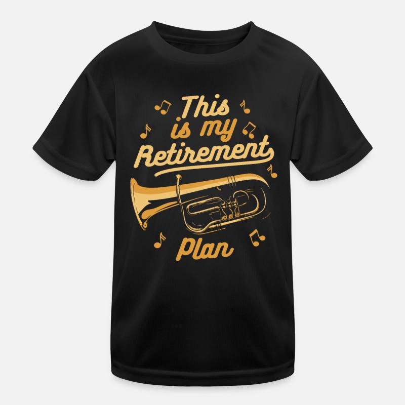 Tuba tuba player Kids Functional T-Shirt