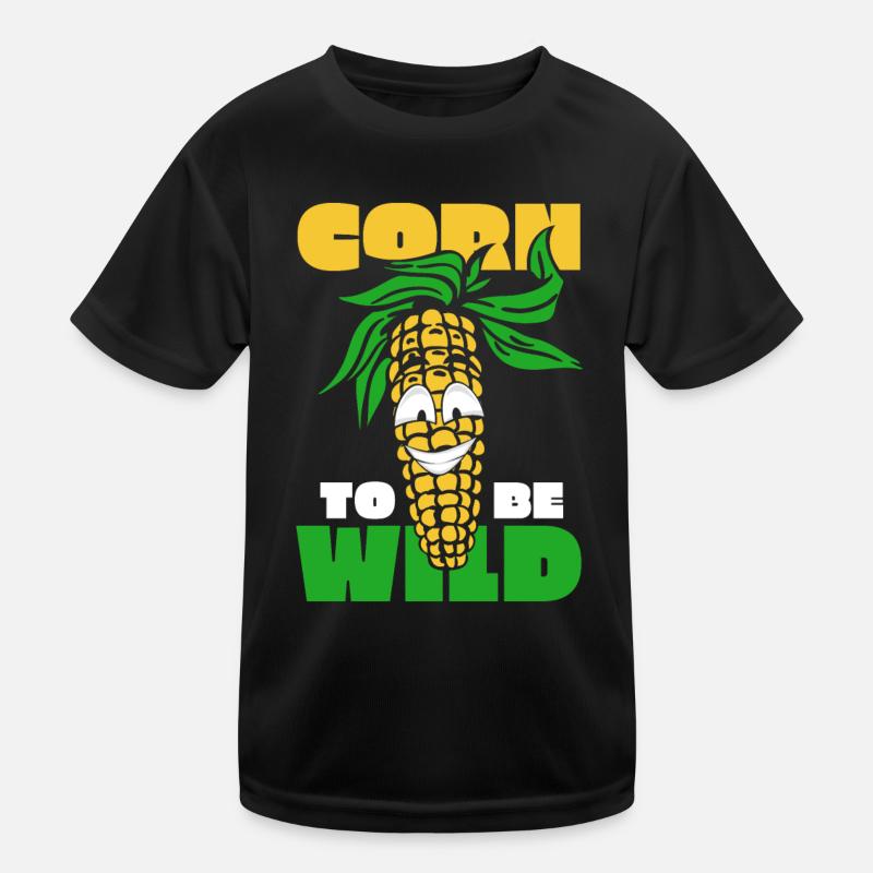 Maïs Corncob Farmer T-shirt sport Enfant