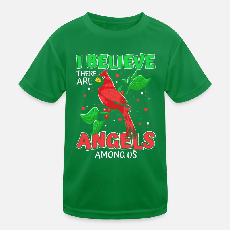 Kardinal Rotkardinal Vogel Roter Kardinal Kinder Funktions-T-Shirt