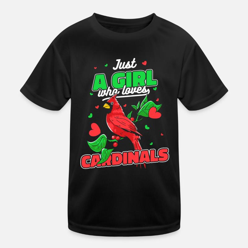 Cardinal Rouge Cardinal Vogel Cardinal Rouge T-shirt sport Enfant