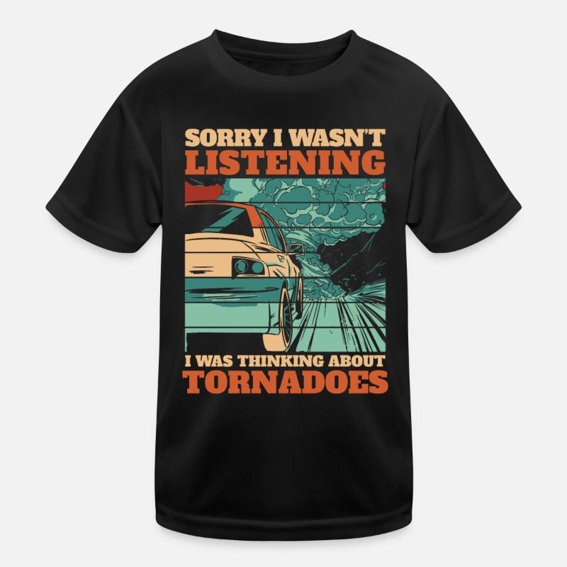 Météorologue de tempête de chasse à la tornade T-shirt sport Enfant
