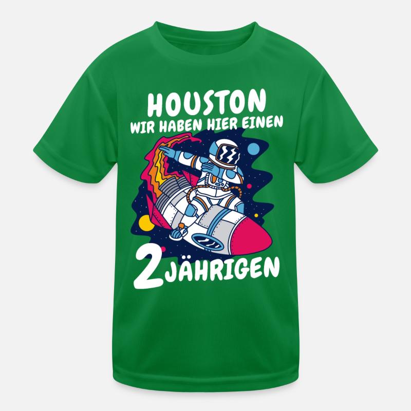 Geburtstagsgeschenk 2 Jahre Geburtstagskind Kinder Funktions-T-Shirt
