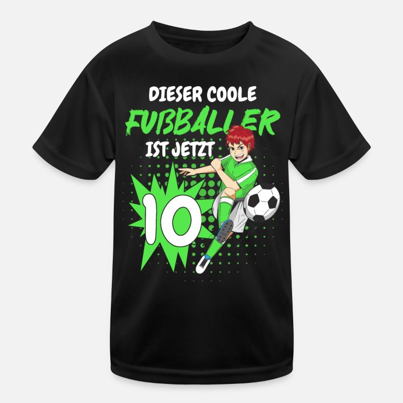 Geburtstagsgeschenk 10 Jahre Geburtstagskind Kinder Funktions-T-Shirt