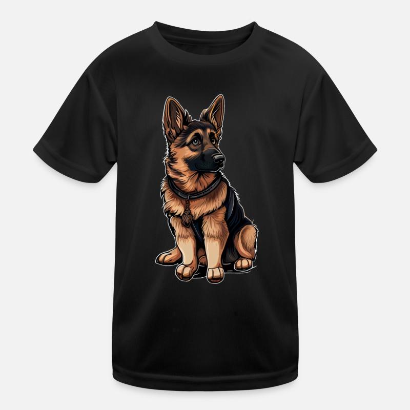 Berger Allemand Malinois T-shirt sport Enfant