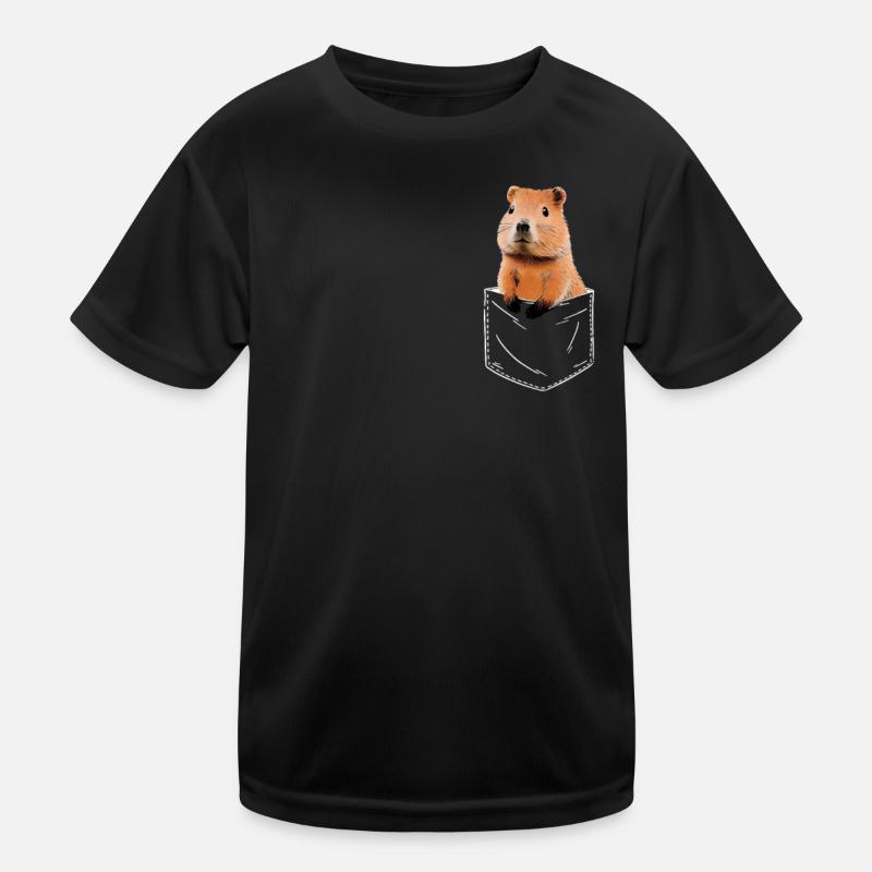 Capybara Wasserschwein Capybaras T-shirt sport Enfant