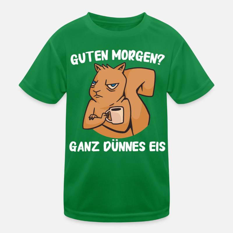 Eichhörnchen Baumhörnchen Squirrel Kinder Funktions-T-Shirt