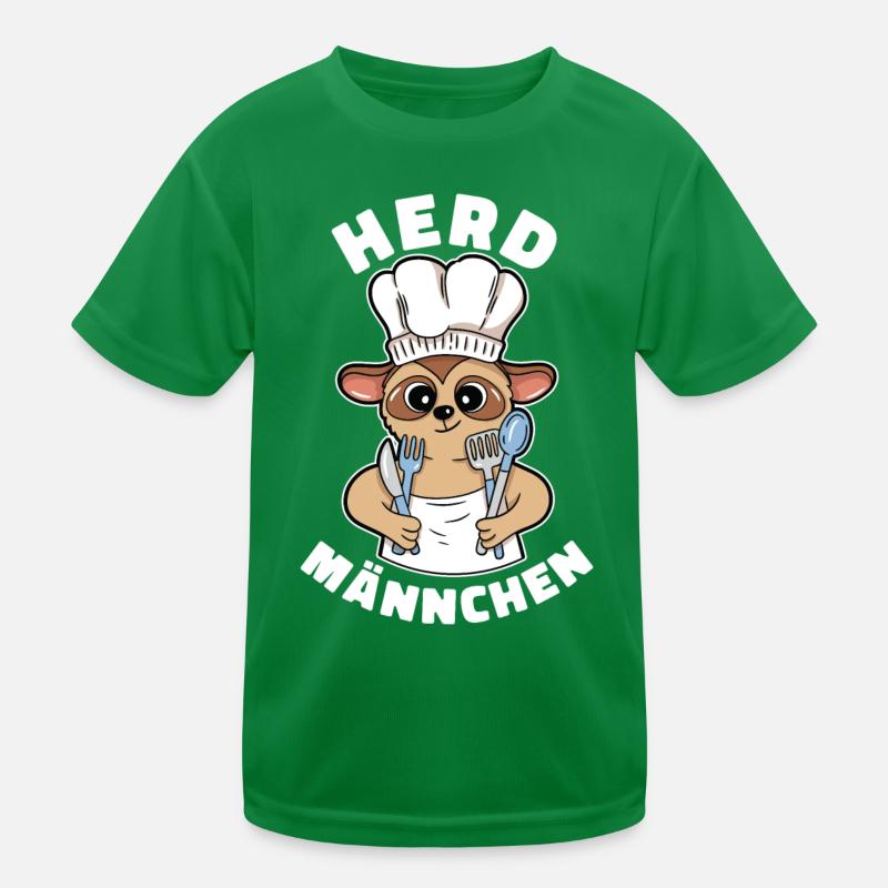 Erdmännchen Scharrtier Tier Kinder Funktions-T-Shirt