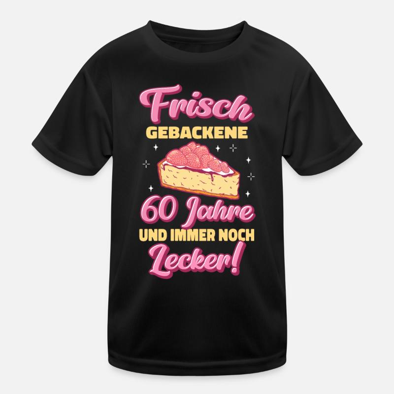Geschenk 60 Jahre Geburtstagskind Kinder Funktions-T-Shirt