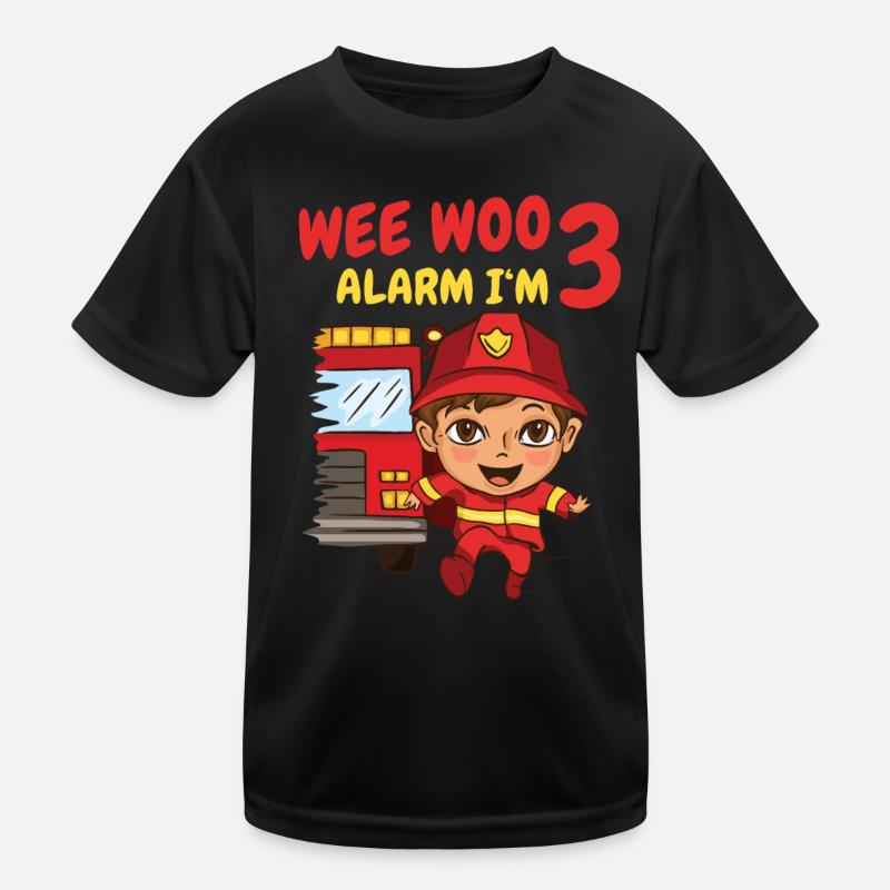 Geschenk 3 Jahre Geburtstagskind Kinder Funktions-T-Shirt