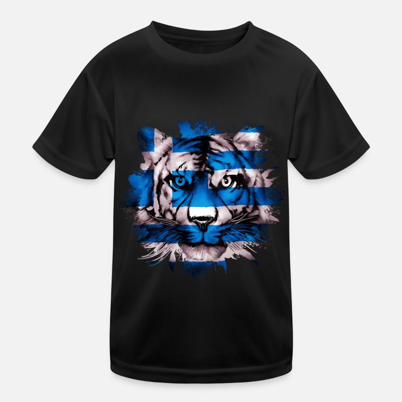 Greece Kids Functional T-Shirt