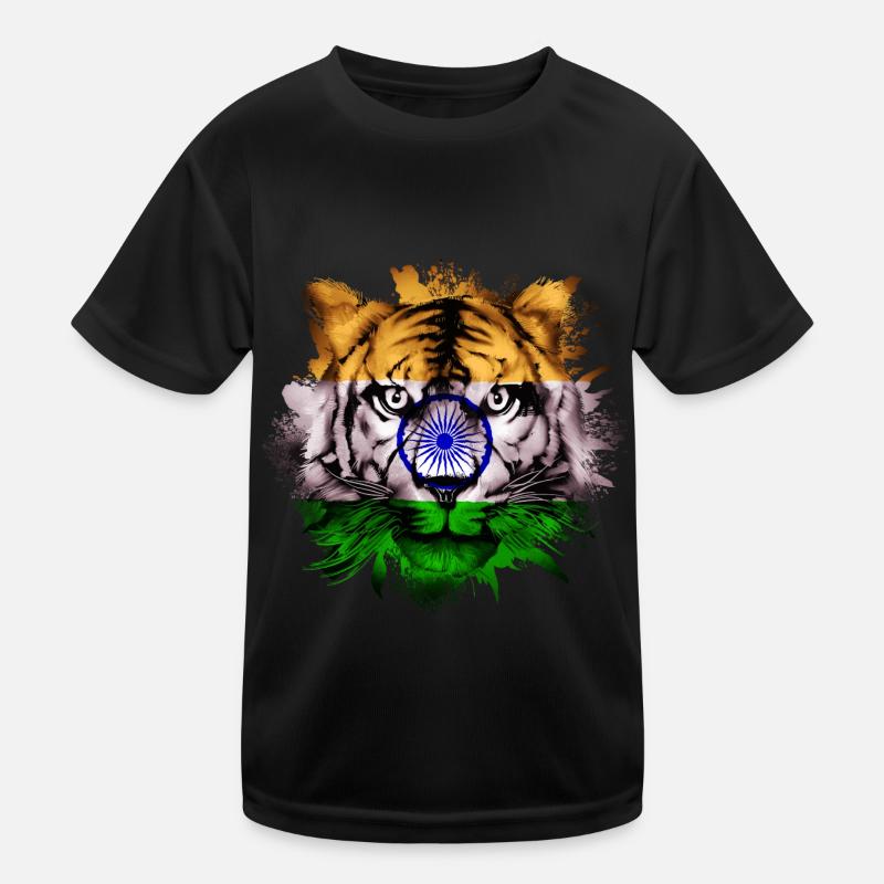 Indien Kinder Funktions-T-Shirt