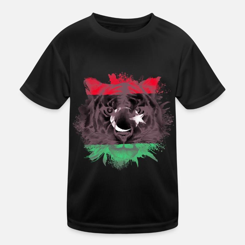 Libyen Kinder Funktions-T-Shirt