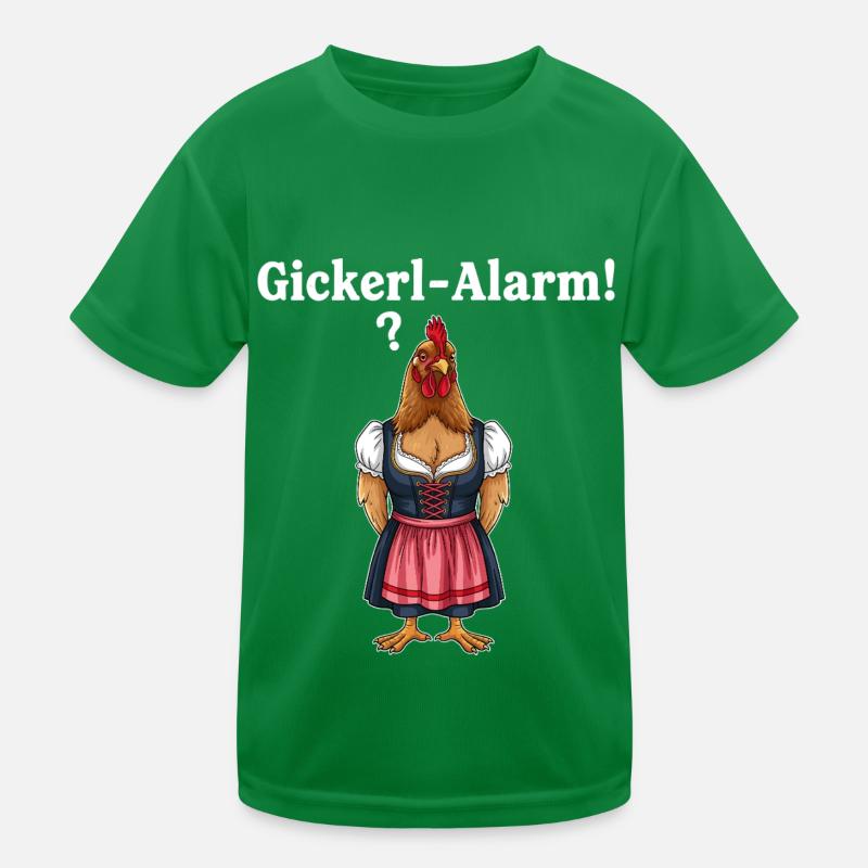 Alarme gickerl ! T-shirt sport Enfant