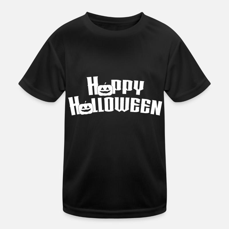 Happy Halloween Kids Functional T-Shirt