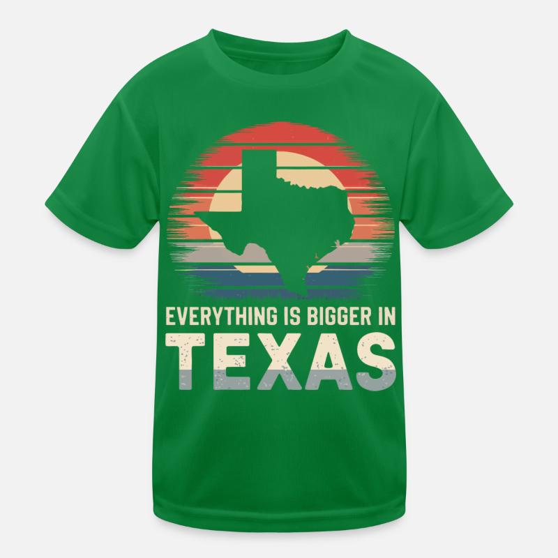 Texas State Texans Texas Kids Functional T-Shirt