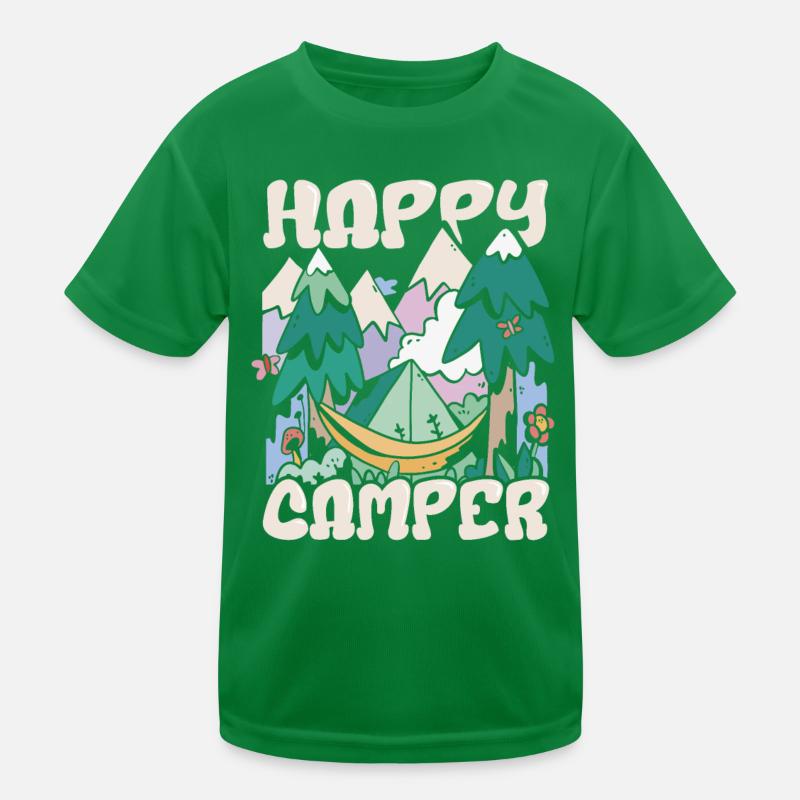 Faire des souvenirs Un camping à la fois Camping T-shirt sport Enfant