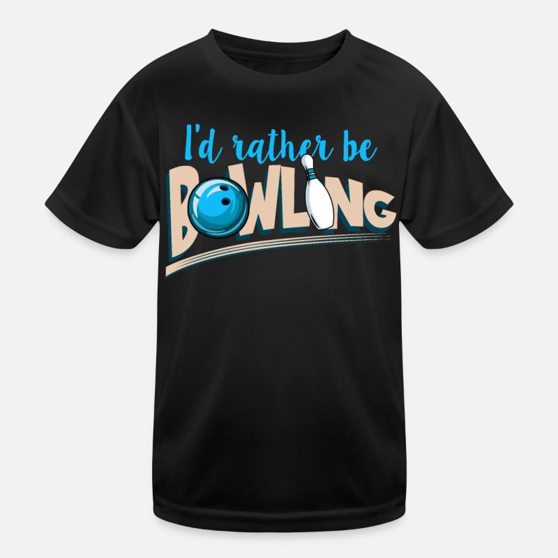 This is my Lucky Bowling Shirt - Do not wash Kinder Funktions-T-Shirt