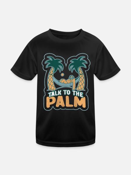 Vacay fashion sunglasses and pineapple for holidays - Kids Functional T-Shirt - black - Front