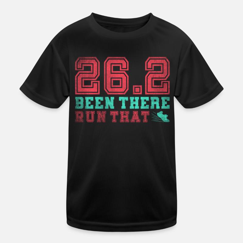 26.2 Been There Run That - Full Marathon Runner Kids Functional T-Shirt