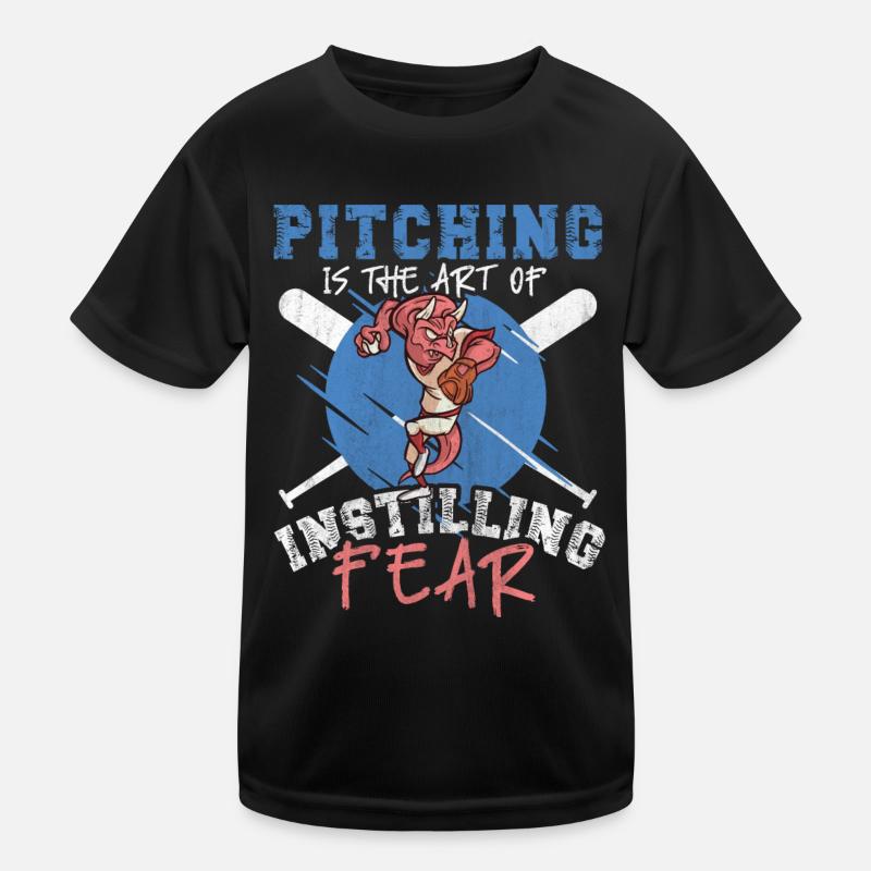 Lancer est l’art d’instiller la peur Baseball T-shirt sport Enfant
