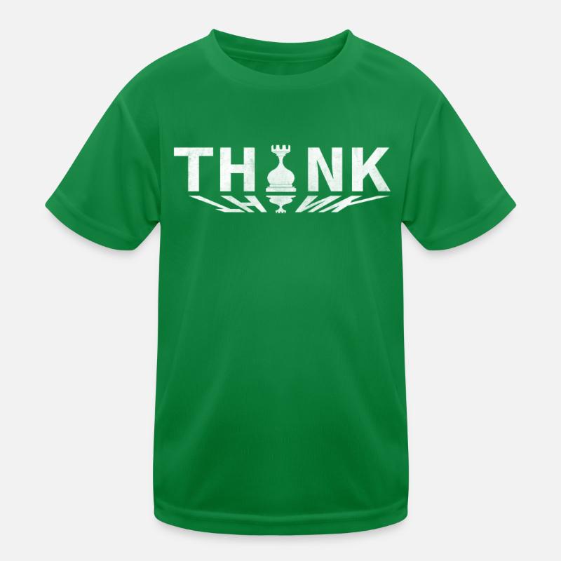 Pensez à drôles d’échecs T-shirt sport Enfant
