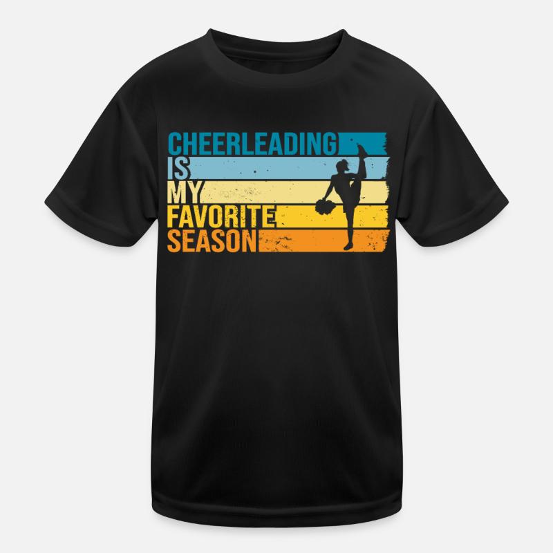 Le cheerleading est ma saison préférée T-shirt sport Enfant