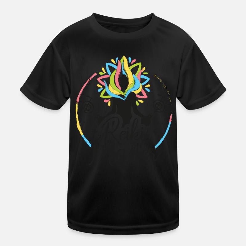 Chakra Holistic Healing Hands Buddha Reiki Master Kinder Funktions-T-Shirt