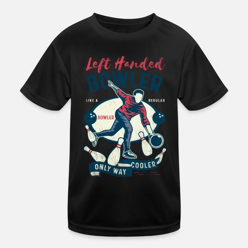I'd Rather be Bowling retro for Man & Woman Kinder Funktions-T-Shirt