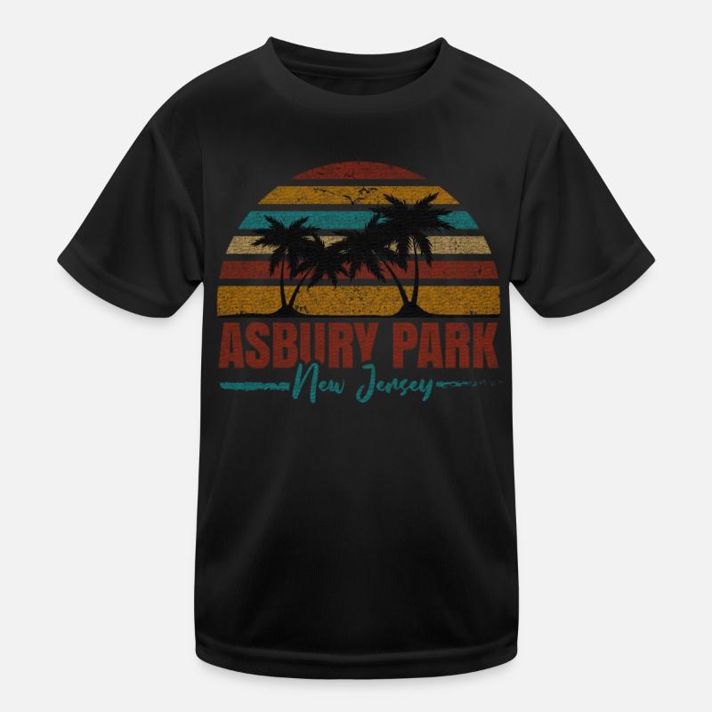 Pêche en bateau Camping Lac Vacances Echo Lake T-shirt sport Enfant