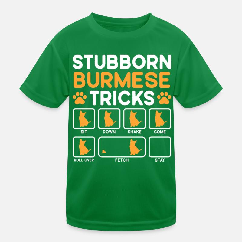 Tricks têtus chat birman T-shirt sport Enfant