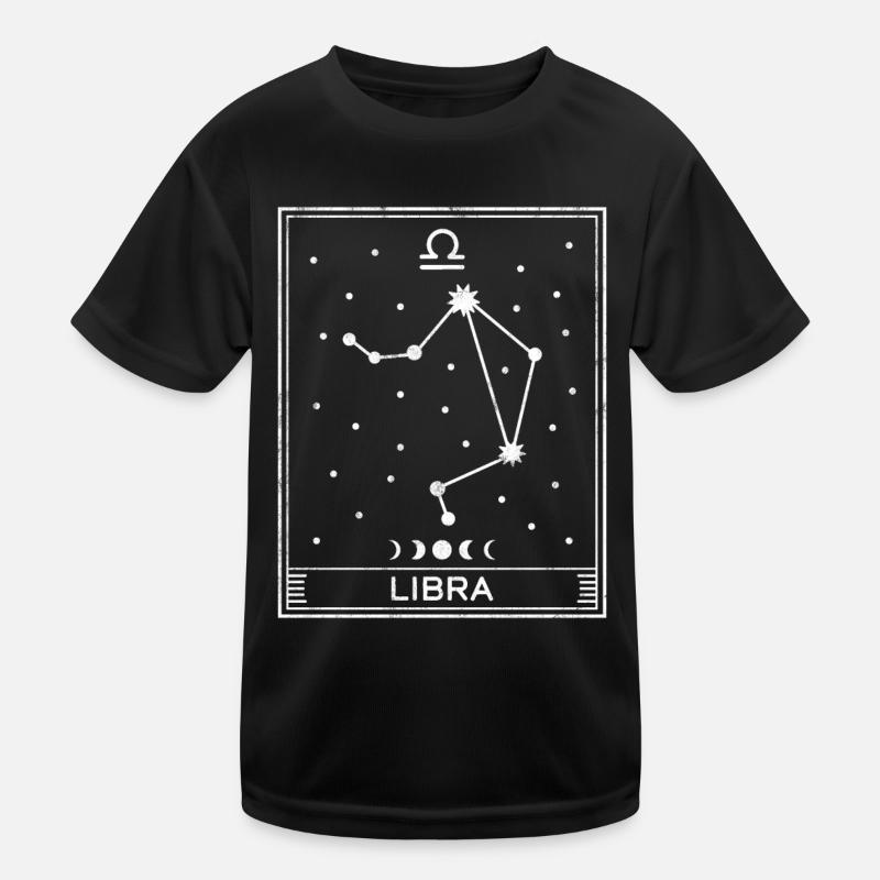 Waage-Sternzeichen Kinder Funktions-T-Shirt