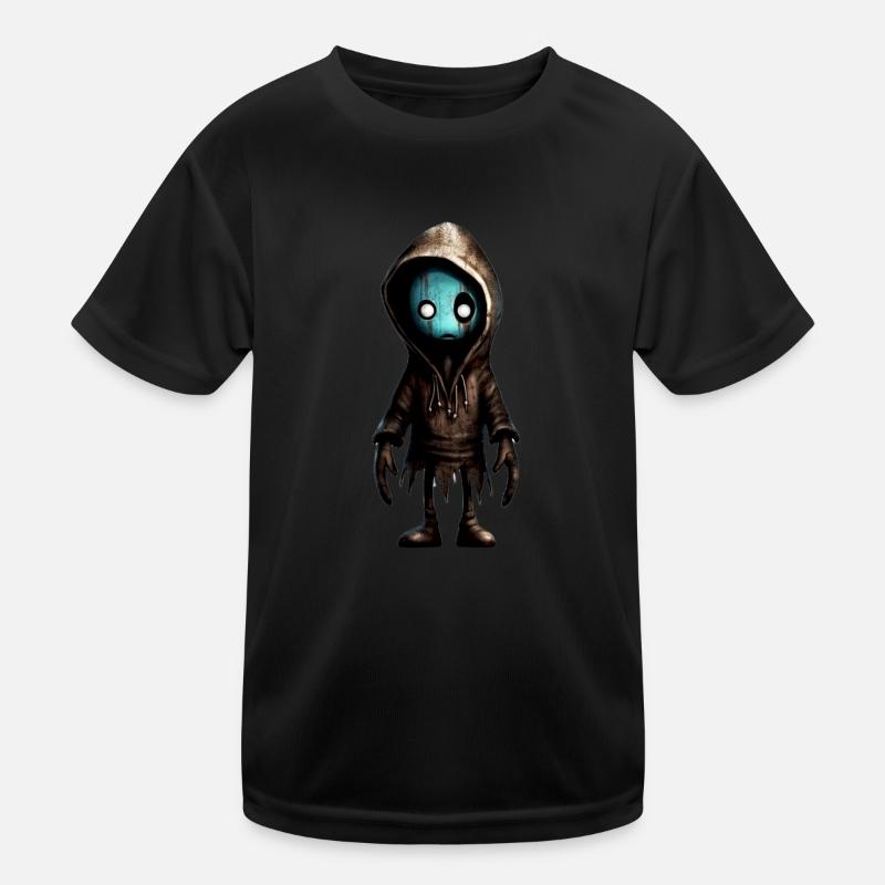 Cute monster Kids Functional T-Shirt