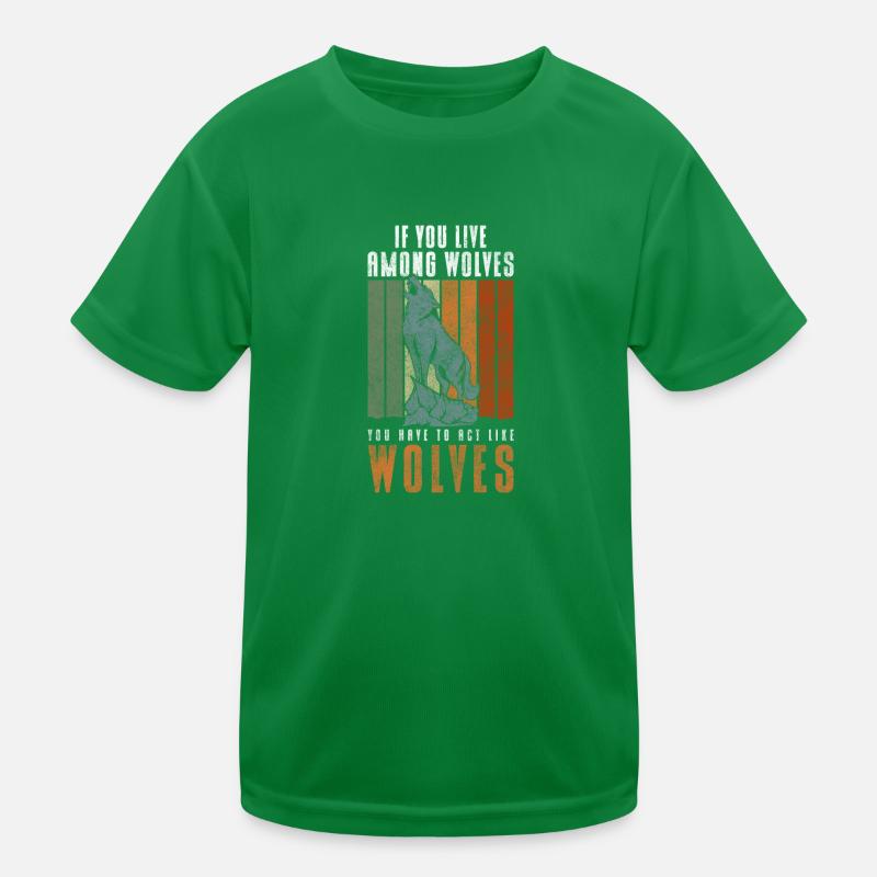 Wolfpack Wolfhound Maglietta sportiva per bambini