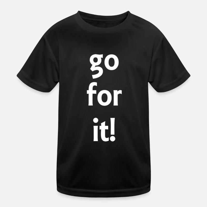 allez-y! - Dictons - Cadeau T-shirt sport Enfant