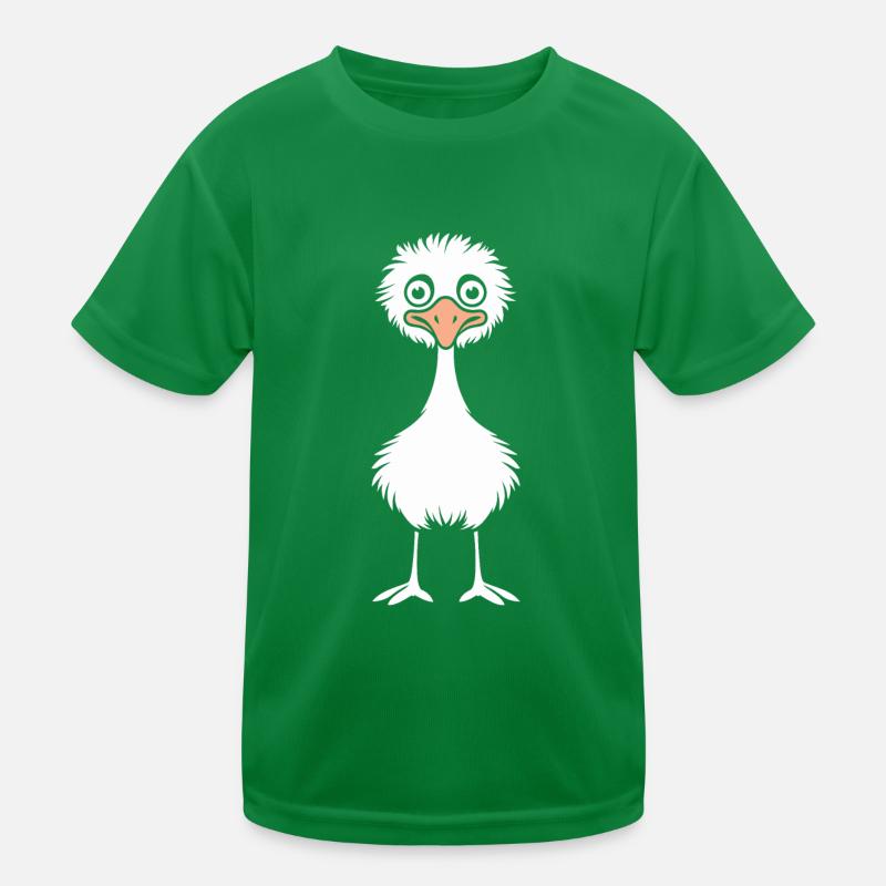 ostrich Kids Functional T-Shirt