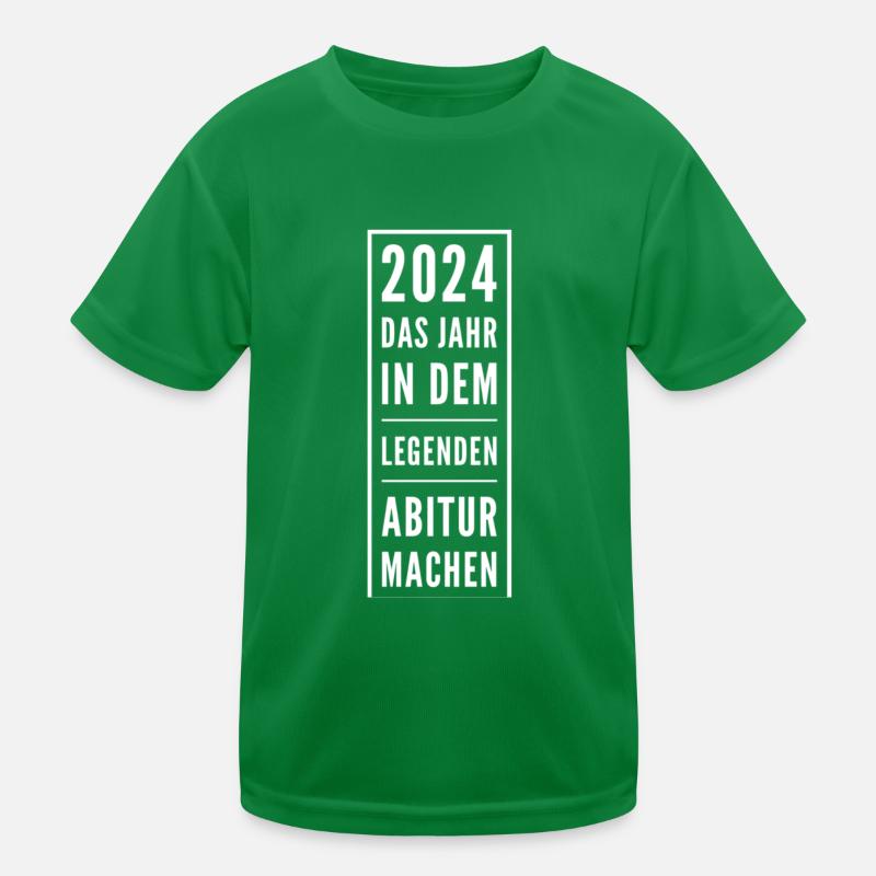 Abi 2024 - Legends make Abitur Kids Functional T-Shirt