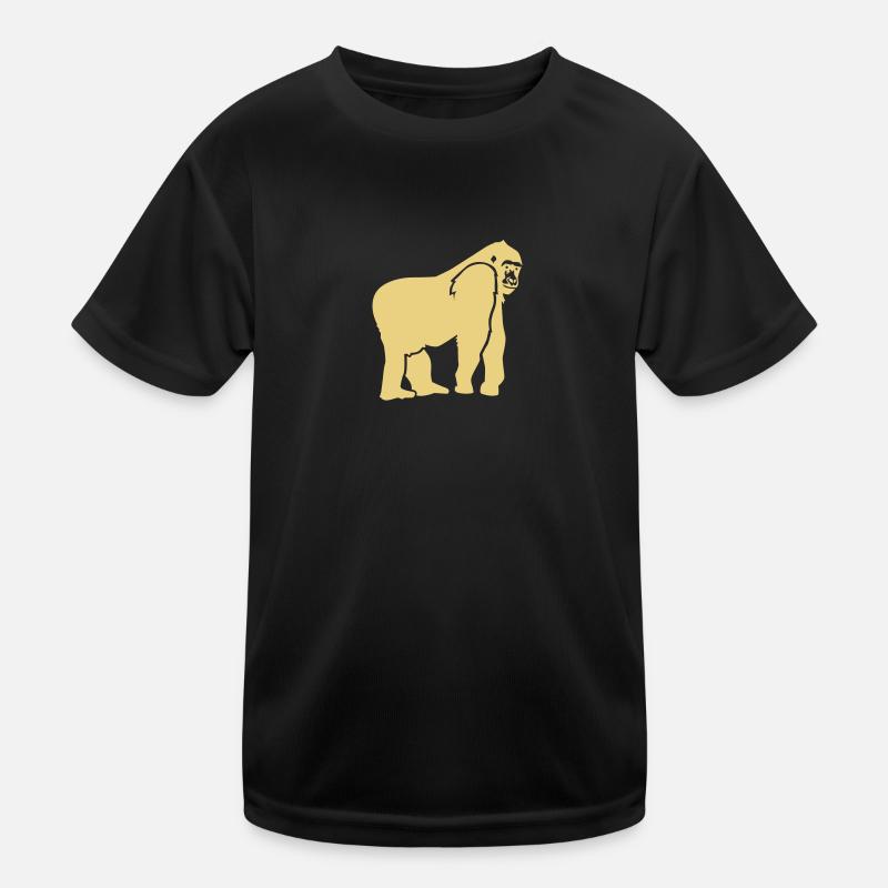 Gorilla Kinder Funktions-T-Shirt
