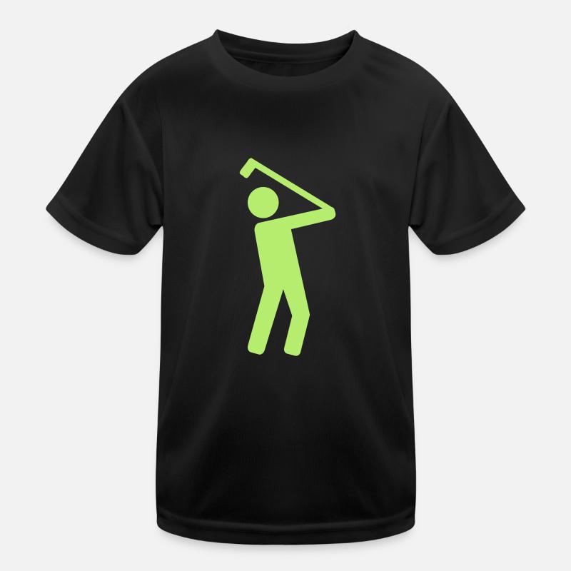 Golf Kinder Funktions-T-Shirt