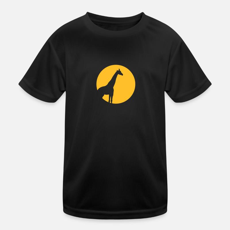 Giraffe Kinder Funktions-T-Shirt