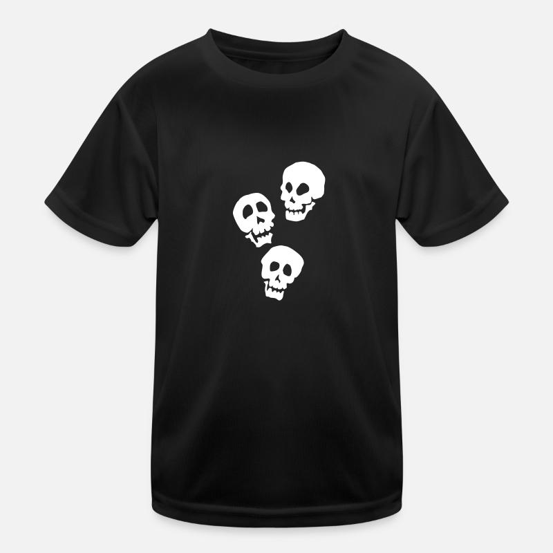 3 Skulls Kinder Funktions-T-Shirt