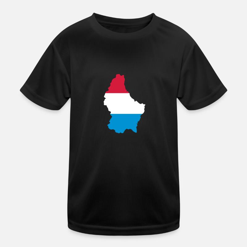 Luxembourg Kids Functional T-Shirt