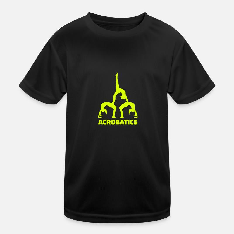 Acrobatics Kids Functional T-Shirt