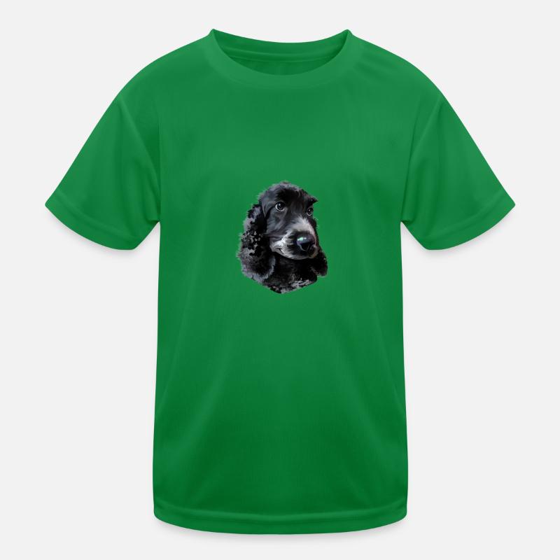 Chien Cocker Spaniel T-shirt sport Enfant